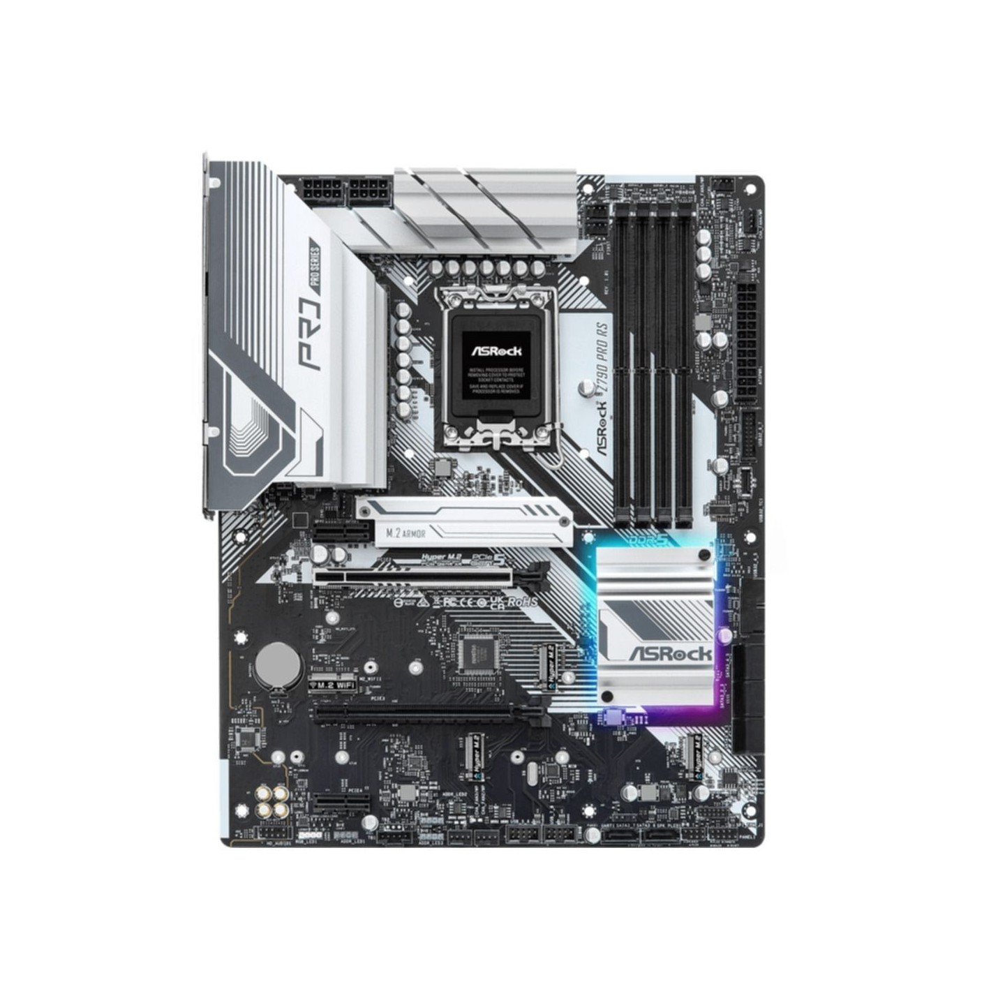 ASRock Z790 Pro RS LGA1700 ATX DDR5 Motherboard (Boxed) — Buy in Cyprus with Fast Delivery