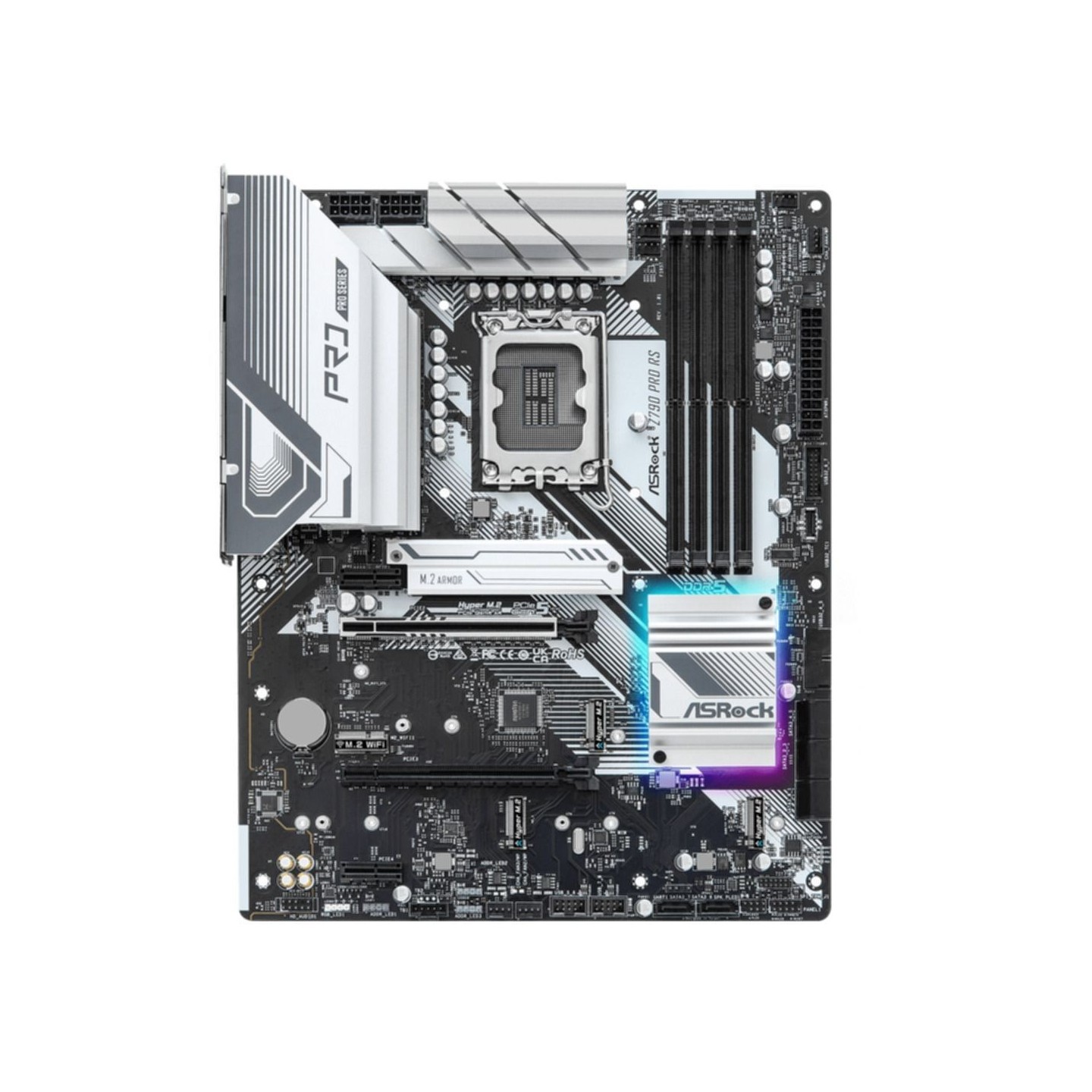 ASRock Z790 Pro RS LGA1700 ATX DDR5 Motherboard (Boxed) — Buy in Cyprus with Fast Delivery