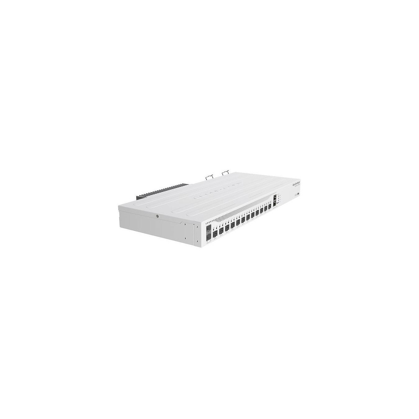 Mikrotik CCR2004-1G-12S+2XS - CCR2004-1G-12S+2XS - White, 128 MB RAM, RouterOS, 1x Gigabit copper, 12x SFP+ slots