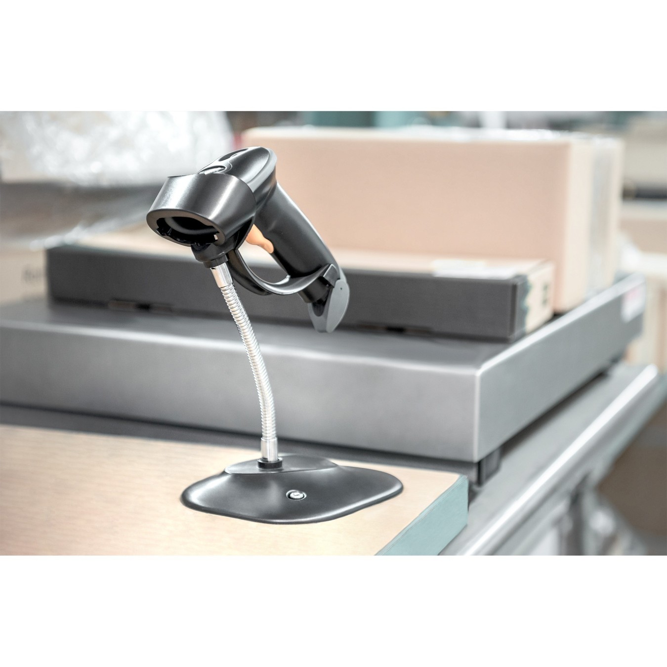 DIGITUS Barcode Handscanner 1D 2D Bluetooth QR-Code grau - Characteristics (Color: grau) — Buy in Cyprus with Fast Delivery