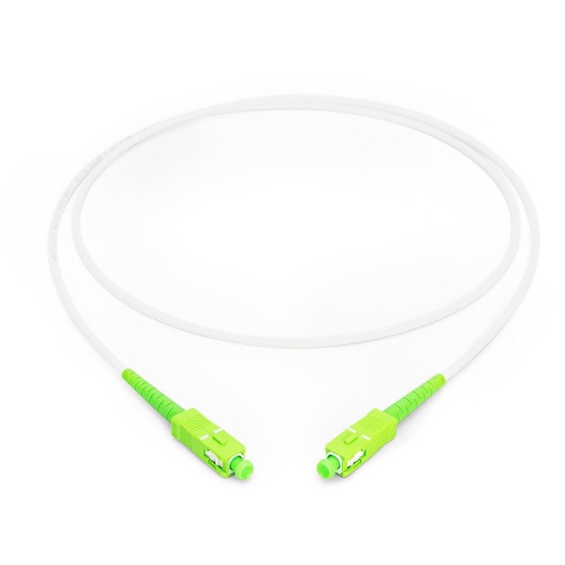 Buy LWL Patchkabel SCA to SCA 10.00m Singlemode Simplex - Green/White in Cyprus, Nicosia, Limassol, Larnaka, Pafos