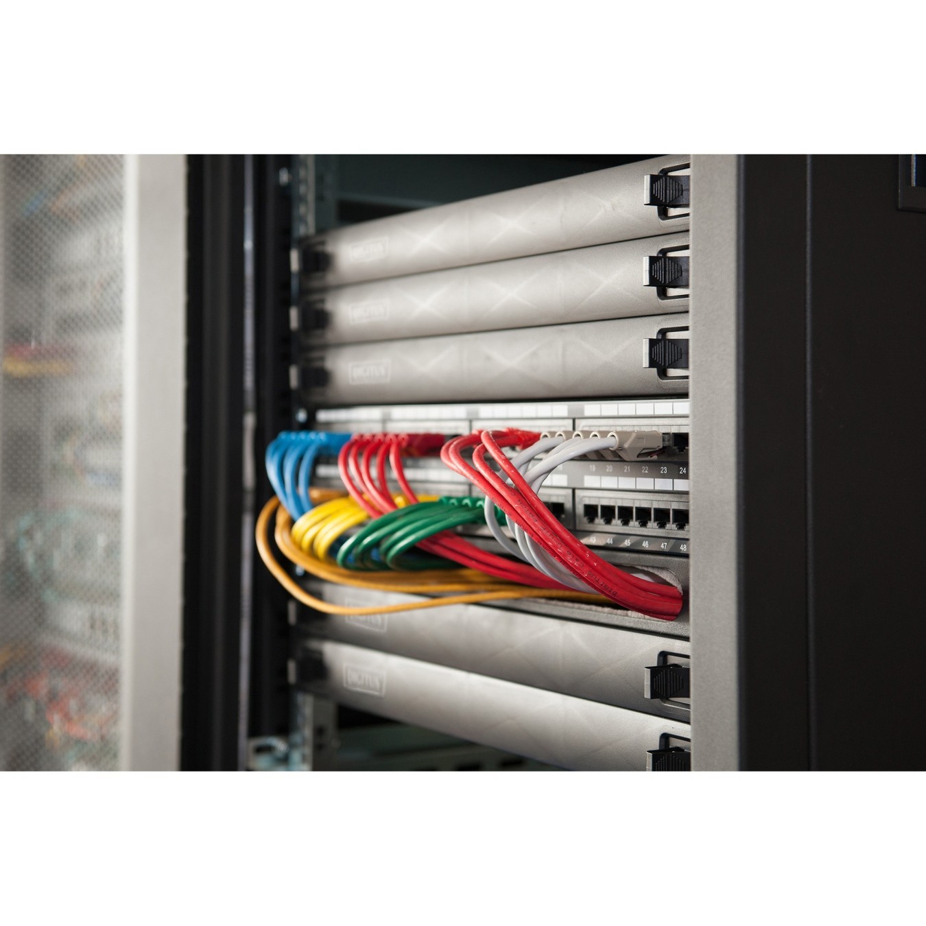 DIGITUS Blind Panel 1U Snap-In Black ABS - Characteristics (Black, 1U, ABS synthetics) — Buy in Cyprus with Fast Delivery