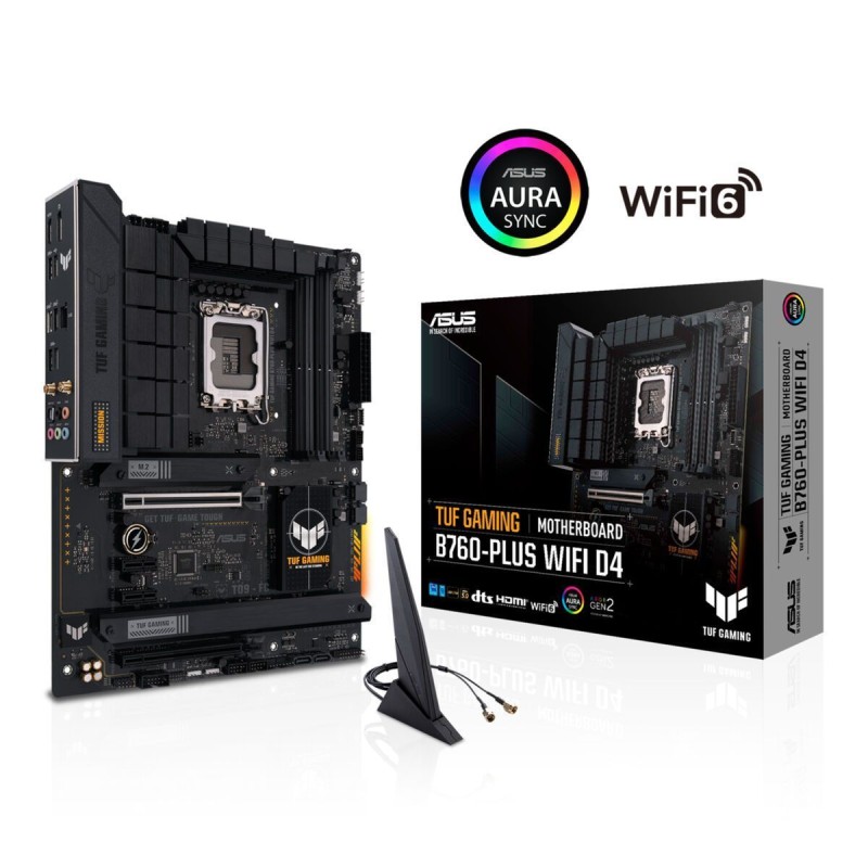 Buy ASUS TUF B760-Plus Gaming D4 (WiFi) - LGA1700 ATX Motherboard, Intel B760, D... in Cyprus, Nicosia, Limassol, Larnaka, Pafos