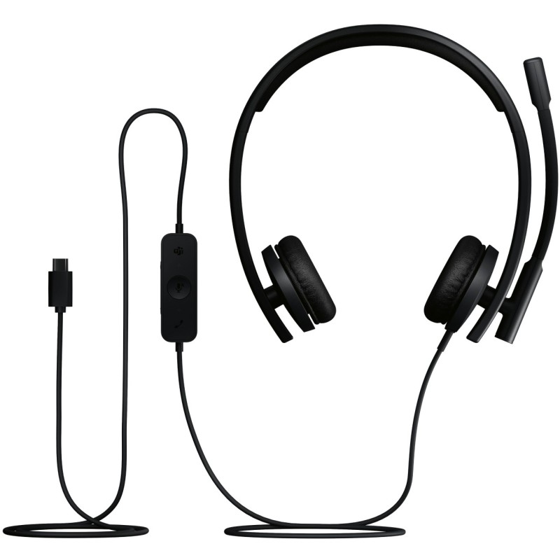 Buy USB Headset Stereo USB-C - H570E - Black, Wired, Office/Call Center in Cyprus, Nicosia, Limassol, Larnaka, Pafos