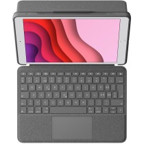 Logitech Combo Touch - iPad 7th Gen Graphite - (Graphite, Keyboard Case, Apple Pencil Slot) — Buy in Cyprus with Fast Delivery