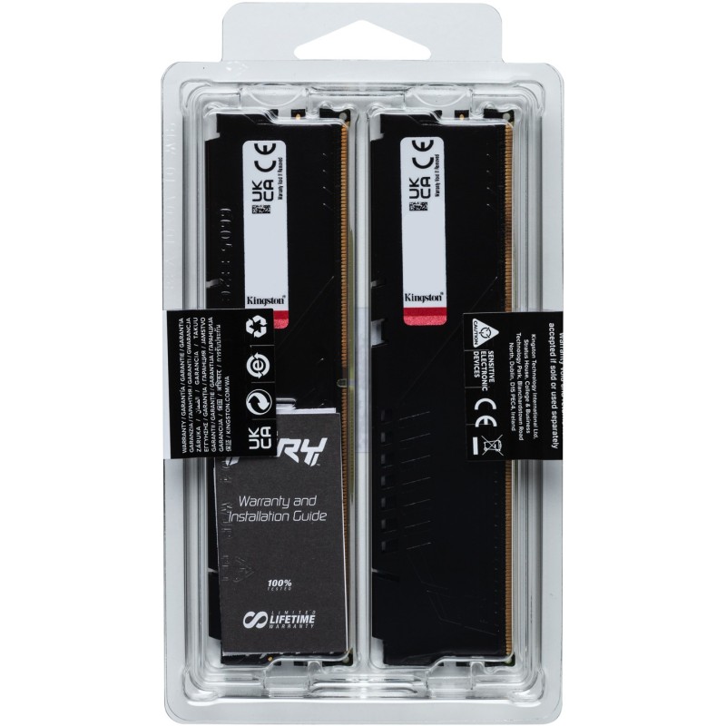 Buy Kingston 64GB 6400MT/s DDR5 CL32 DIMM Kit of 2 FURY Beast Black EXPO - 64GB ... in Cyprus, Nicosia, Limassol, Larnaka, Pafos