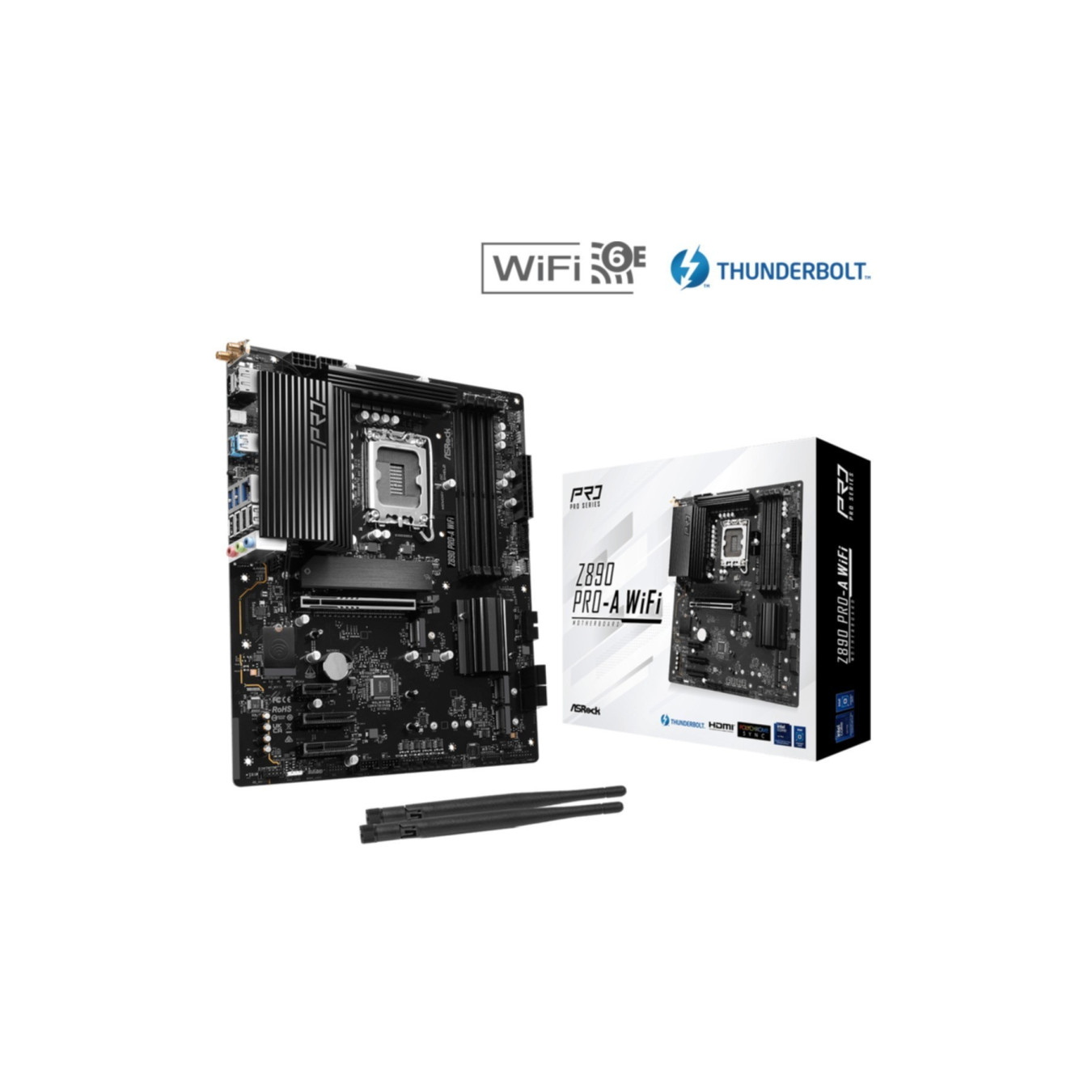 ASRock Z890 Pro-A WiFi – LGA1851 ATX Motherboard – DDR5 256GB | Armenius Store