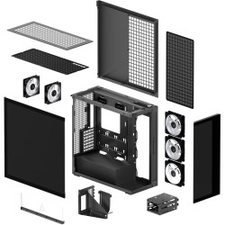 Buy Arctic Xtender (Black) Mirror Black Window PC Case with Vertical GPU Mount -... in Cyprus, Nicosia, Limassol, Larnaka, Pafos