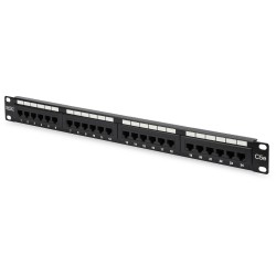 Buy DIGITUS Patch Panel 1HE 24-Port Cat5e Unshielded Black - (Color: Black) in Cyprus, Nicosia, Limassol, Larnaka, Pafos