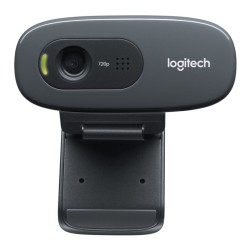 Logitech C270 HD Webcam - 720p 30fps Dark Grey USB (Boxed) — Buy in Cyprus with Fast Delivery