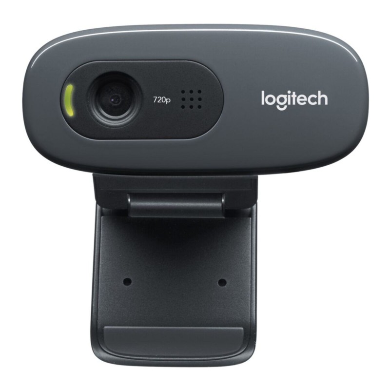 Logitech C270 HD Webcam - 720p 30fps Dark Grey USB (Boxed) — Buy in Cyprus with Fast Delivery