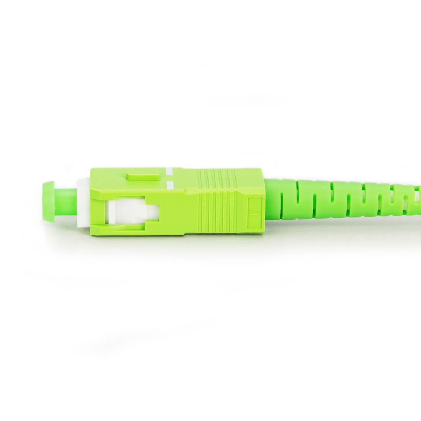 LWL Patchkabel SCA - Singlemode Simplex 1.00 m SC/APC (Green/White) — Buy in Cyprus with Fast Delivery
