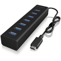 ICY BOX IB-HUB1700-C3 USB-C HUB 7-Port 7xUSB 3.0 - IB-HUB1700-C3 - USB-C Hub — Buy in Cyprus with Fast Delivery