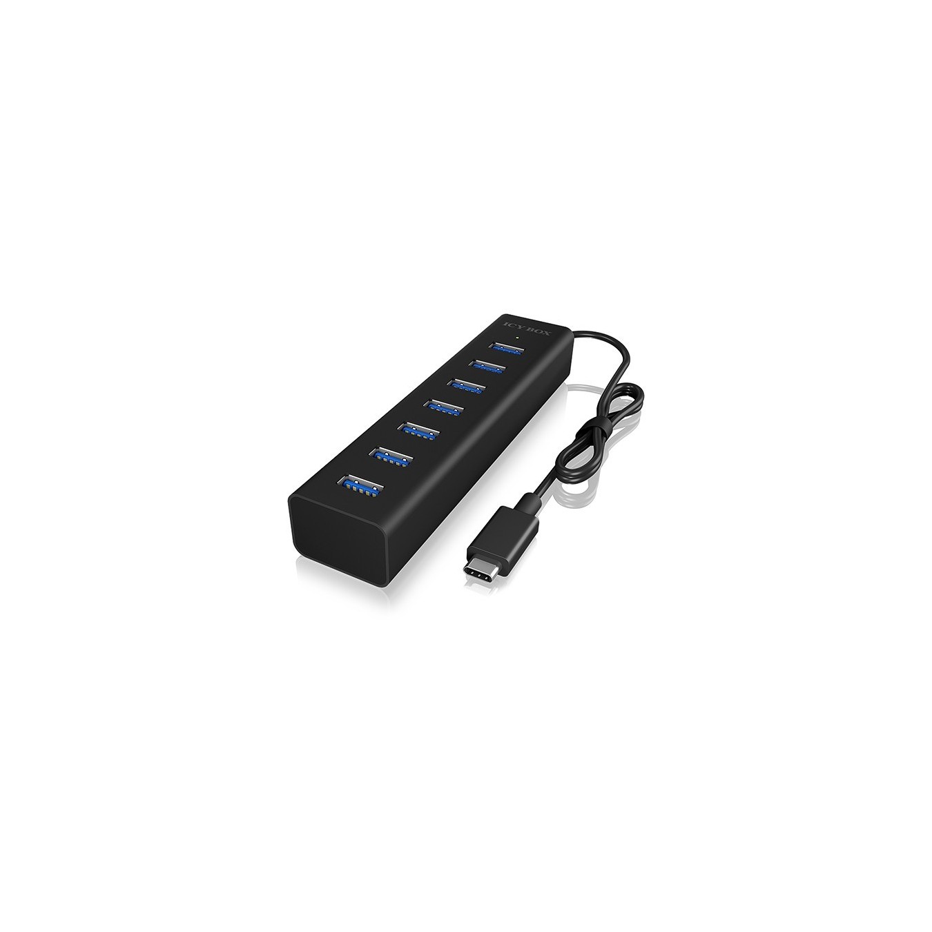 ICY BOX IB-HUB1700-C3 USB-C HUB 7-Port 7xUSB 3.0 - IB-HUB1700-C3 - USB-C Hub — Buy in Cyprus with Fast Delivery