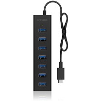ICY BOX IB-HUB1700-C3 USB-C HUB 7-Port 7xUSB 3.0 - IB-HUB1700-C3 - USB-C Hub — Buy in Cyprus with Fast Delivery