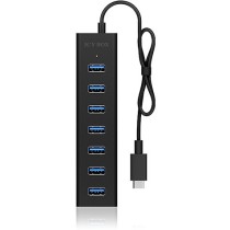 ICY BOX IB-HUB1700-C3 USB-C HUB 7-Port 7xUSB 3.0 - IB-HUB1700-C3 - USB-C Hub — Buy in Cyprus with Fast Delivery