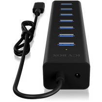 ICY BOX IB-HUB1700-C3 USB-C HUB 7-Port 7xUSB 3.0 - IB-HUB1700-C3 - USB-C Hub — Buy in Cyprus with Fast Delivery