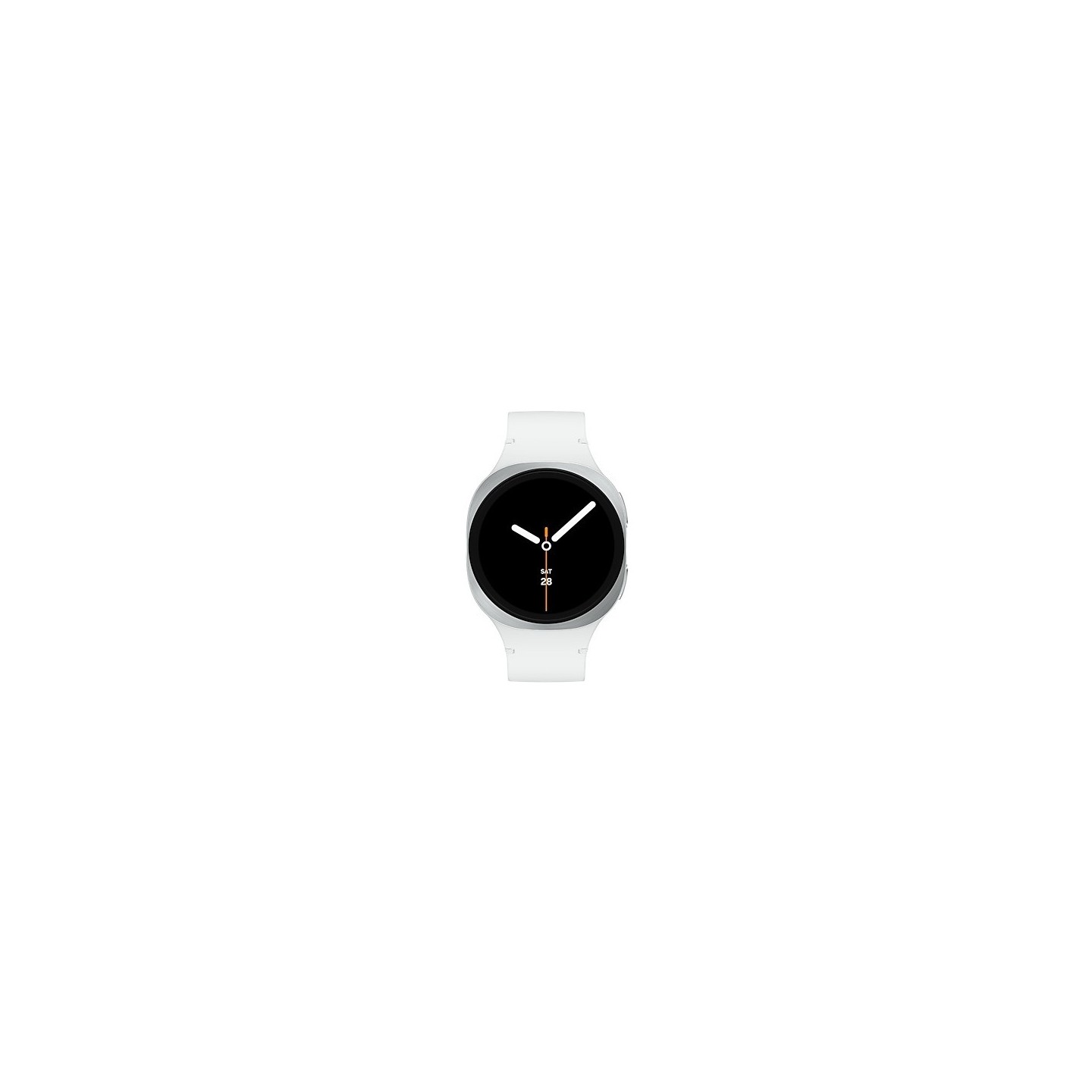 Samsung Galaxy Watch8 40 mm LTE EU - Silver case, White band, 32 GB, Wear OS, 1.3" Super AMOLED, IP68