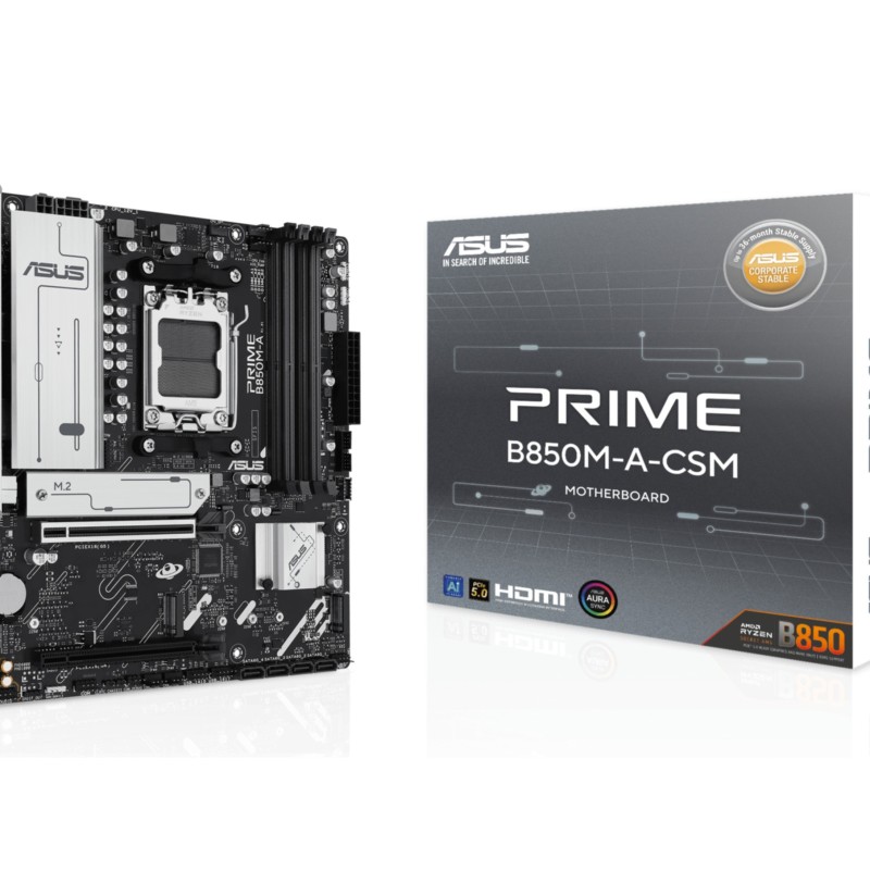 Buy ASUS PRIME B850M-A CSM - AM5 Micro-ATX DDR5 Motherboard - Advanced AI PC Rea... in Cyprus, Nicosia, Limassol, Larnaka, Pafos