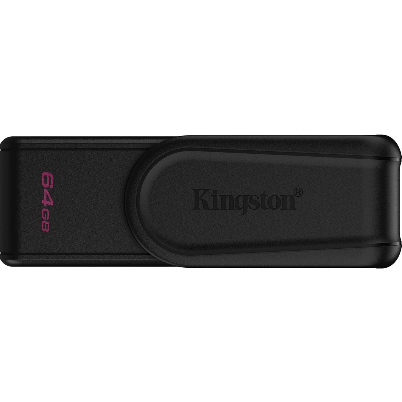 Kingston DataTraveler Exodia S 64GB USB 3.2 Gen1 - Exodia S - Black, 64GB, USB3.2 Gen1, USB Type-A, Swivel