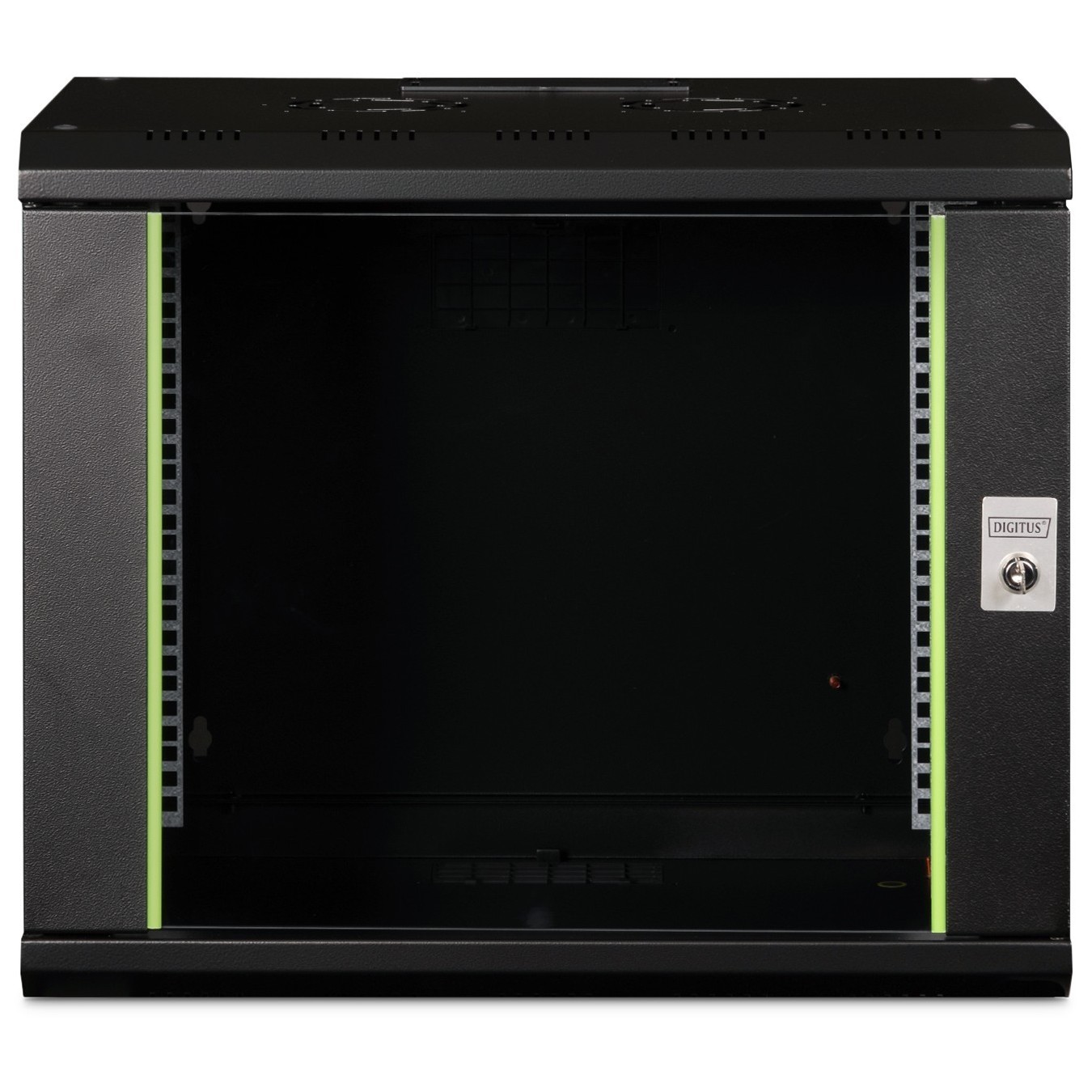DIGITUS Wall-Mount Cabinet Unique 9U - 509x600x450mm Black — Buy in Cyprus with Fast Delivery