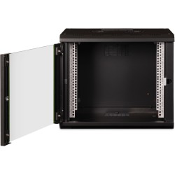Buy DIGITUS Wall-Mount Cabinet Unique 9U - 509x600x450mm Black in Cyprus, Nicosia, Limassol, Larnaka, Pafos