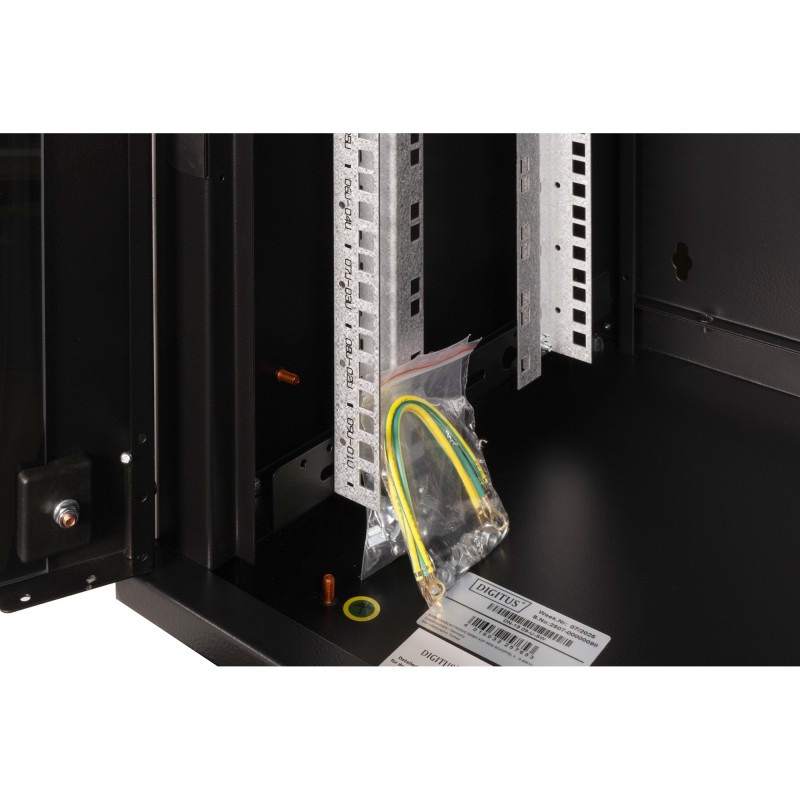 Buy DIGITUS Wall-Mount Cabinet Unique 9U - 509x600x450mm Black in Cyprus, Nicosia, Limassol, Larnaka, Pafos