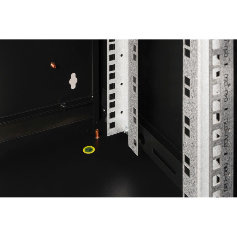 Buy DIGITUS Wall-Mount Cabinet Unique 9U - 509x600x450mm Black in Cyprus, Nicosia, Limassol, Larnaka, Pafos