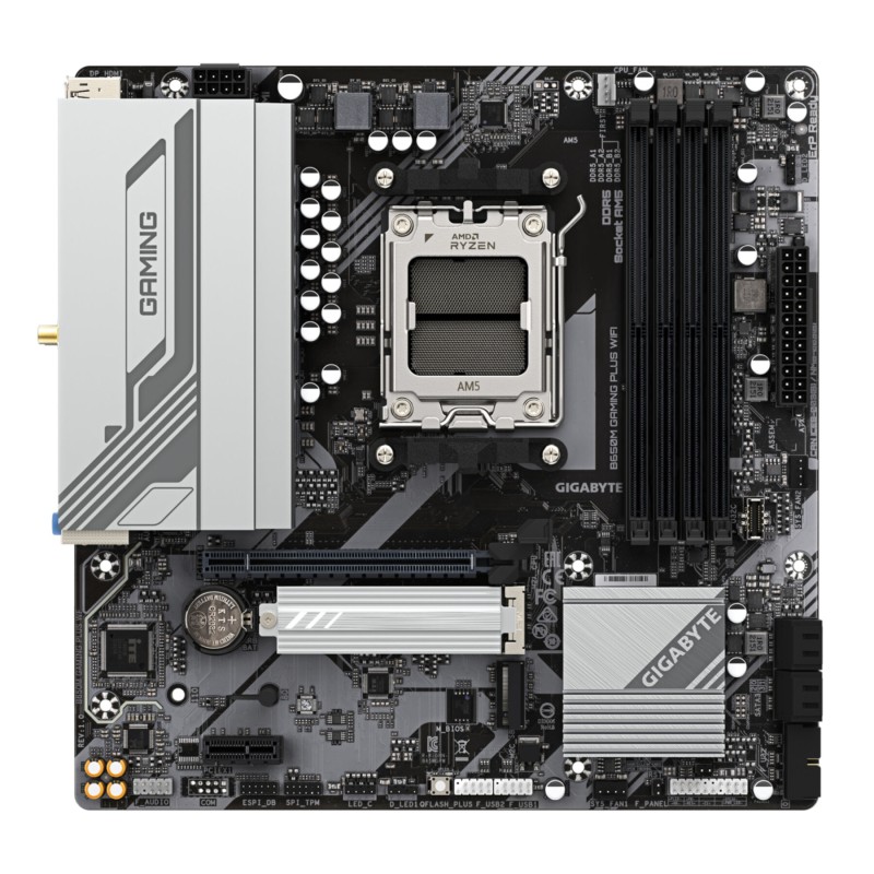 Buy GIGABYTE GA-B650M GAMING PLUS WF - AM5 Micro-ATX DDR5 Motherboard, 4x DIMM, ... in Cyprus, Nicosia, Limassol, Larnaka, Pafos