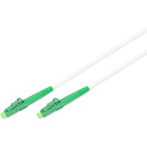 LWL Patchkabel LCA to LCA - 10.00 m Singlemode LC/APC, Green/White, G.657.A2, LSZH — Buy in Cyprus with Fast Delivery