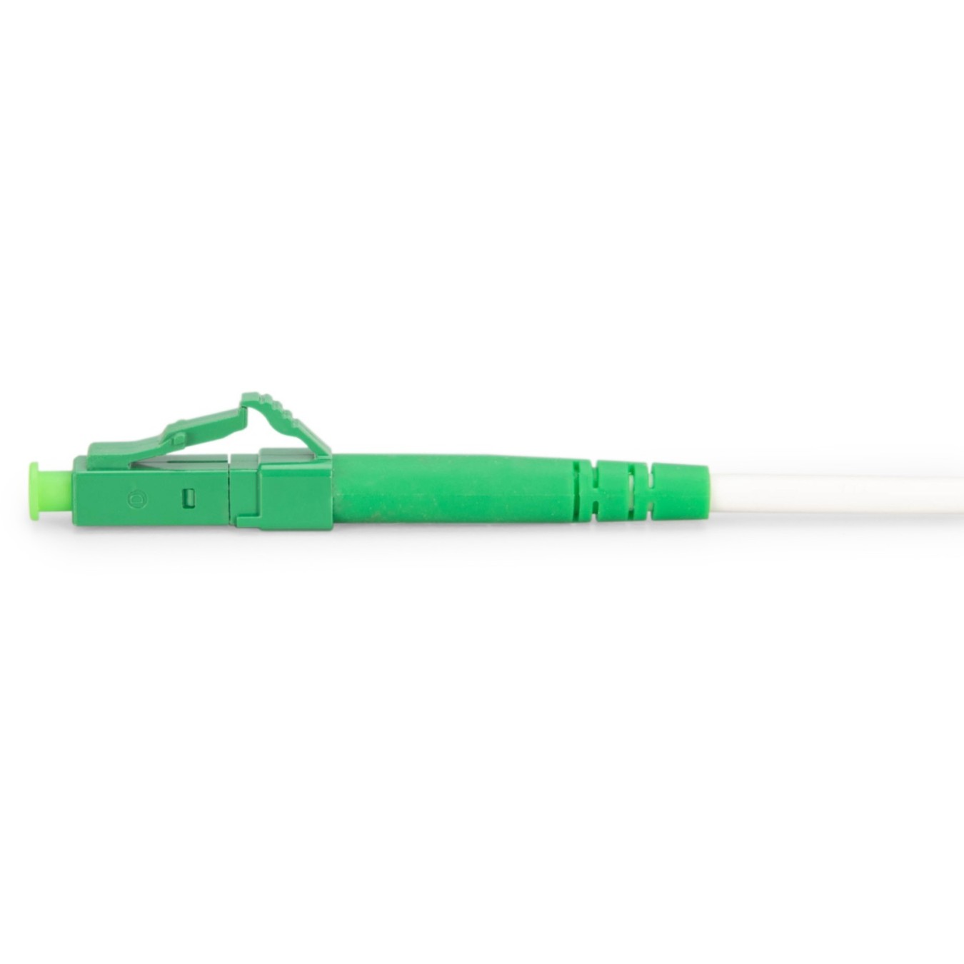 LWL Patchkabel LCA to LCA - 10.00 m Singlemode LC/APC, Green/White, G.657.A2, LSZH — Buy in Cyprus with Fast Delivery