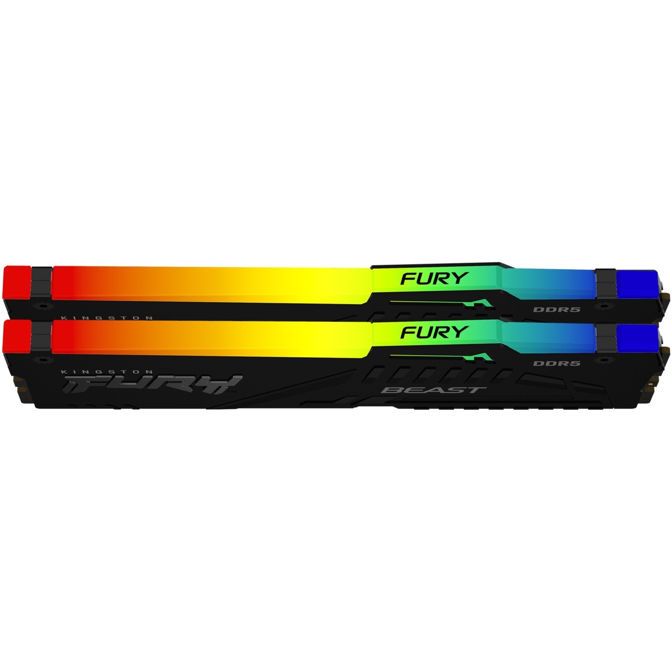 Kingston 32GB 5200MHz DDR5 CL40 DIMM Kit of 2 FURY Beast RGB — Buy in Cyprus with Fast Delivery