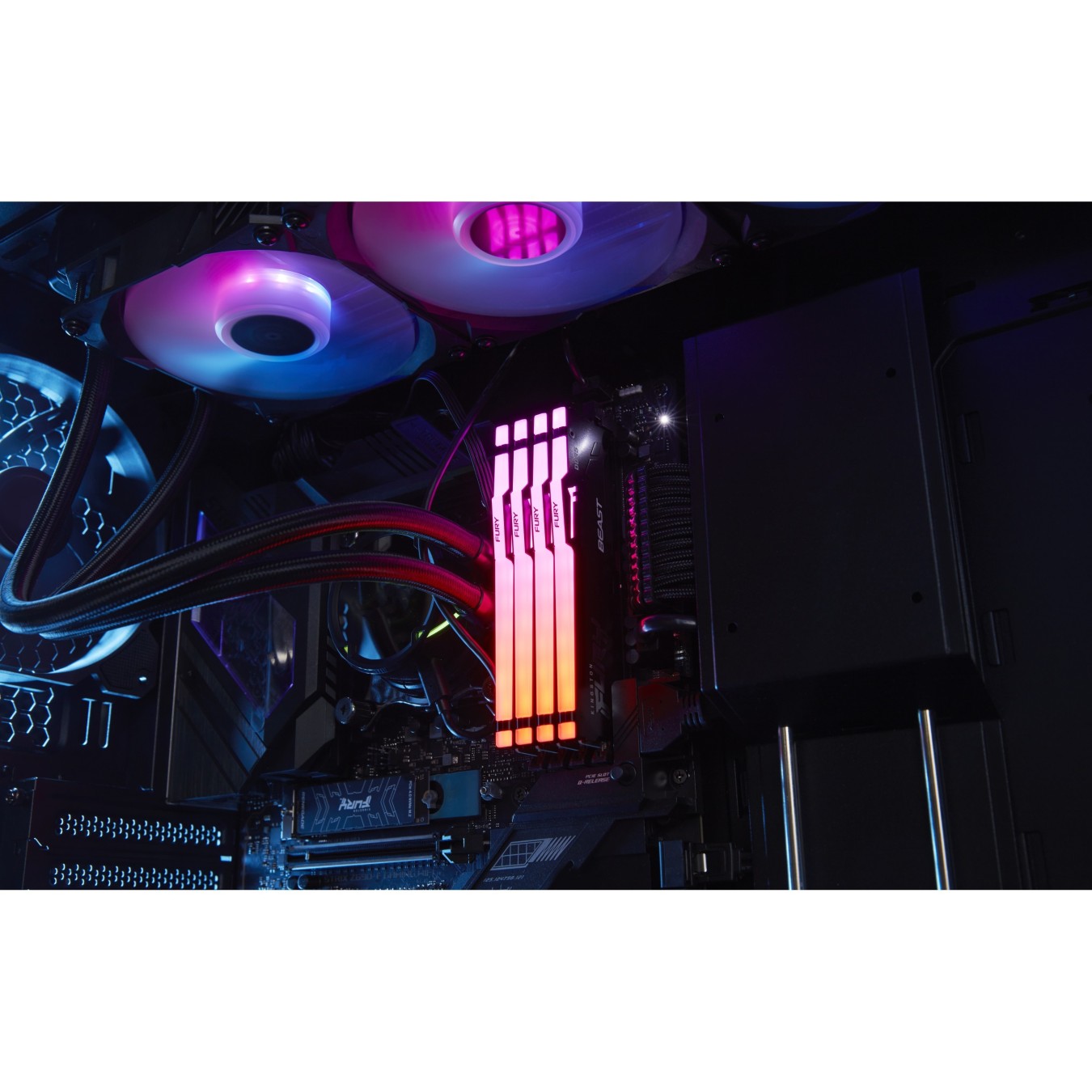 Kingston 32GB 5200MHz DDR5 CL40 DIMM Kit of 2 FURY Beast RGB — Buy in Cyprus with Fast Delivery