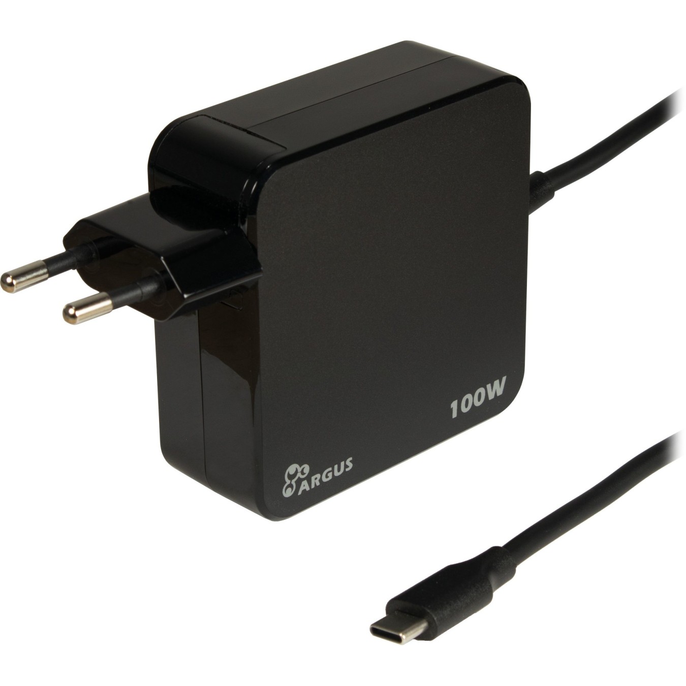Charger USB-C 100W Black INTER-TECH PD-2100 - PD-2100 - Color: Black, USB-C PD, 100W — Buy in Cyprus with Fast Delivery
