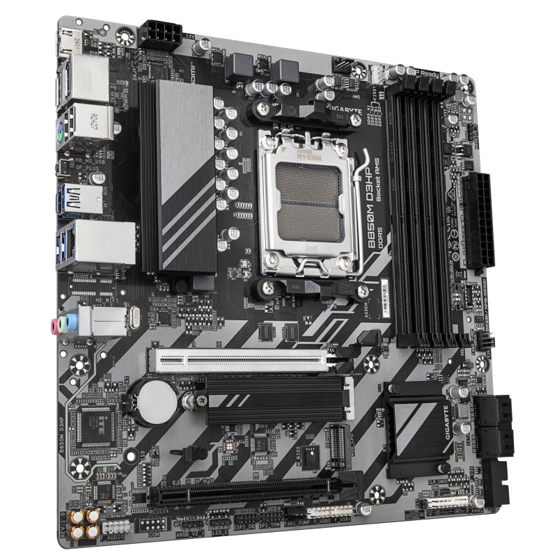 Buy Gigabyte GA-B850M D3HP - AM5 Micro-ATX Motherboard, AMD B850, DDR5, 4x DIMM ... in Cyprus, Nicosia, Limassol, Larnaka, Pafos