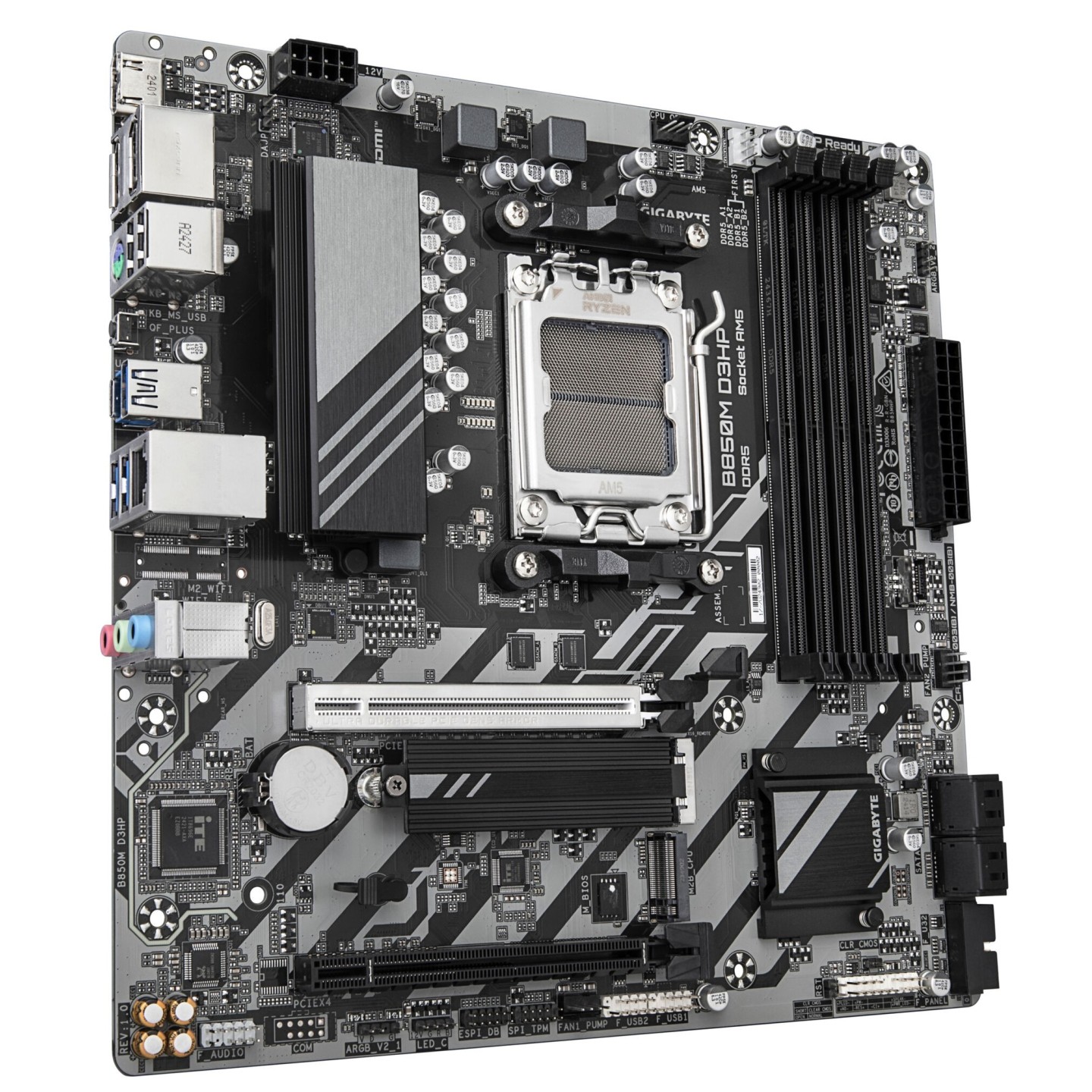 Gigabyte B850M D3HP AM5 Micro-ATX Motherboard AMD B850 DDR5 PCIe 5.0 (Boxed) — Buy in Cyprus with Fast Delivery
