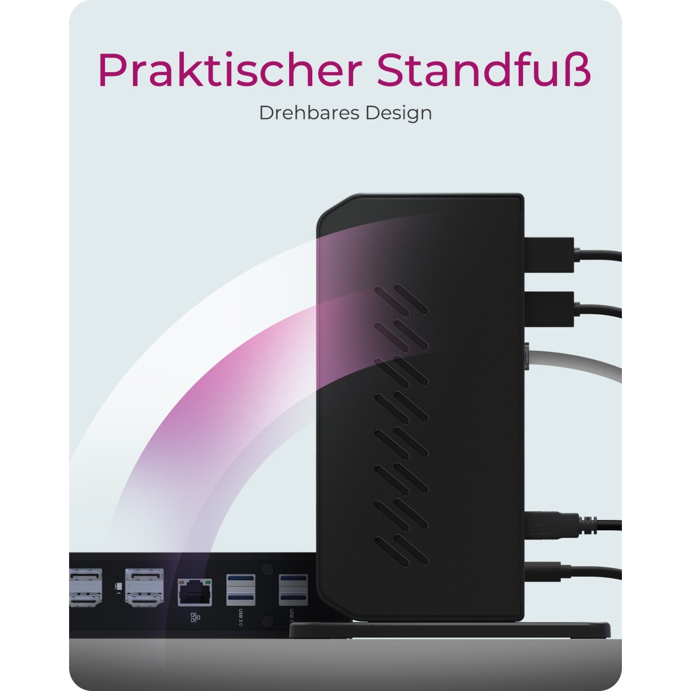 ICY BOX Dockingstation Notebook - IB-DK2252AC — Buy in Cyprus with Fast Delivery