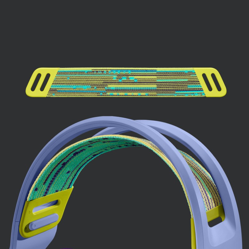 Buy Logitech Headset G733 - G733 - Lilac Wireless Gaming Headset, 2.4 GHz, DTS H... in Cyprus, Nicosia, Limassol, Larnaka, Pafos