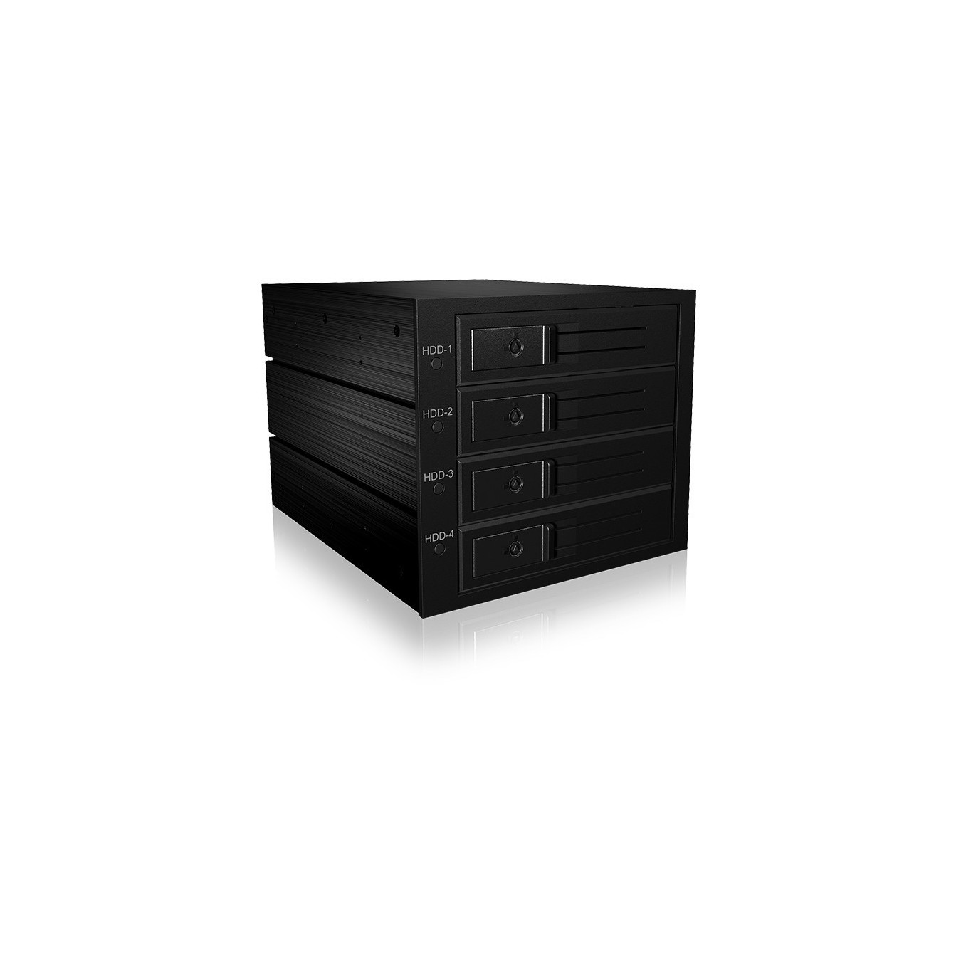 ICY BOX Backplane for 4x HDD in 3x 5.25\" Bays with Lock and Fan — Buy in Cyprus with Fast Delivery