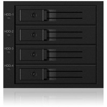 ICY BOX Backplane for 4x HDD in 3x 5.25\" Bays with Lock and Fan — Buy in Cyprus with Fast Delivery