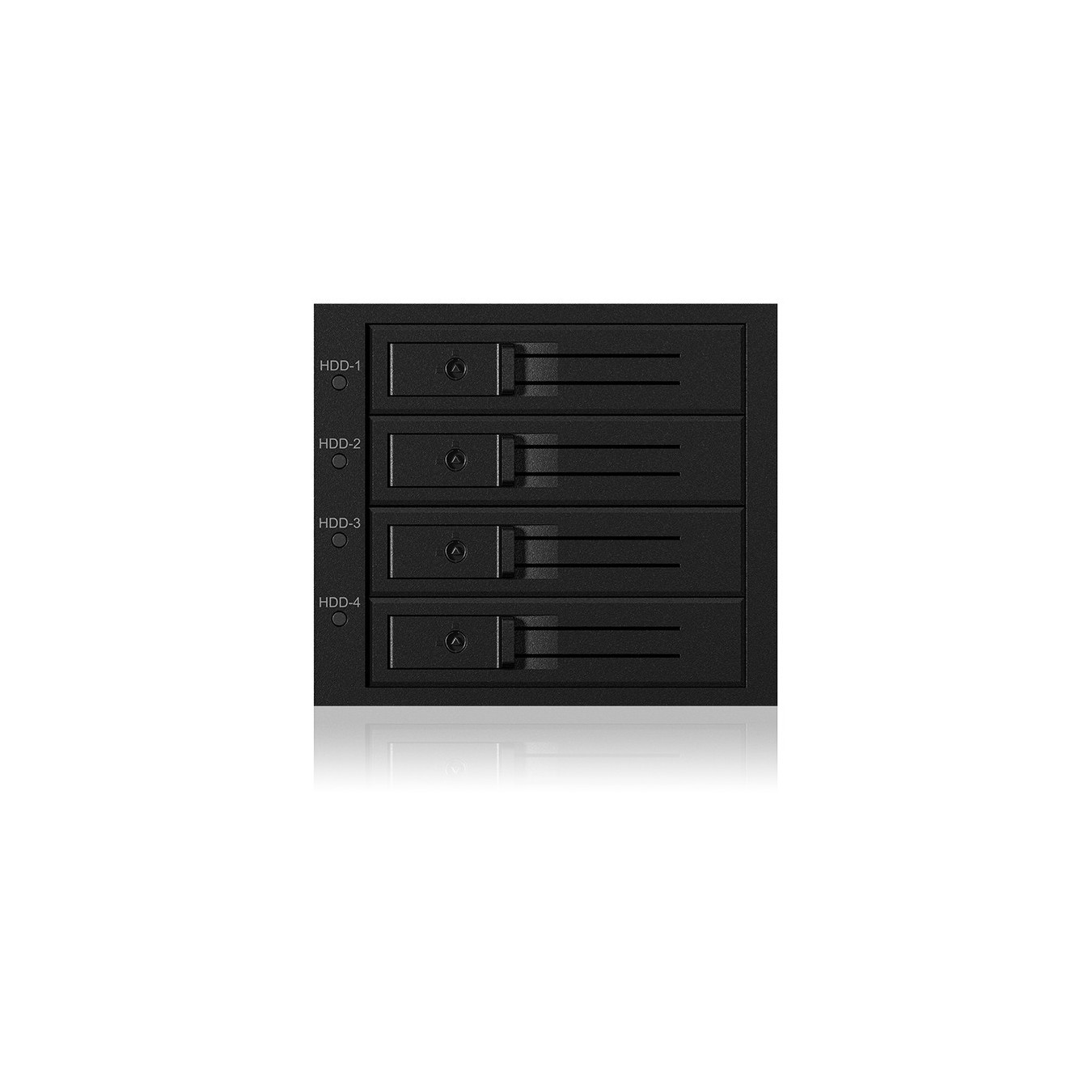 ICY BOX Backplane for 4x HDD in 3x 5.25\" Bays with Lock and Fan — Buy in Cyprus with Fast Delivery
