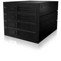 ICY BOX Backplane for 4x HDD in 3x 5.25\" Bays with Lock and Fan — Buy in Cyprus with Fast Delivery