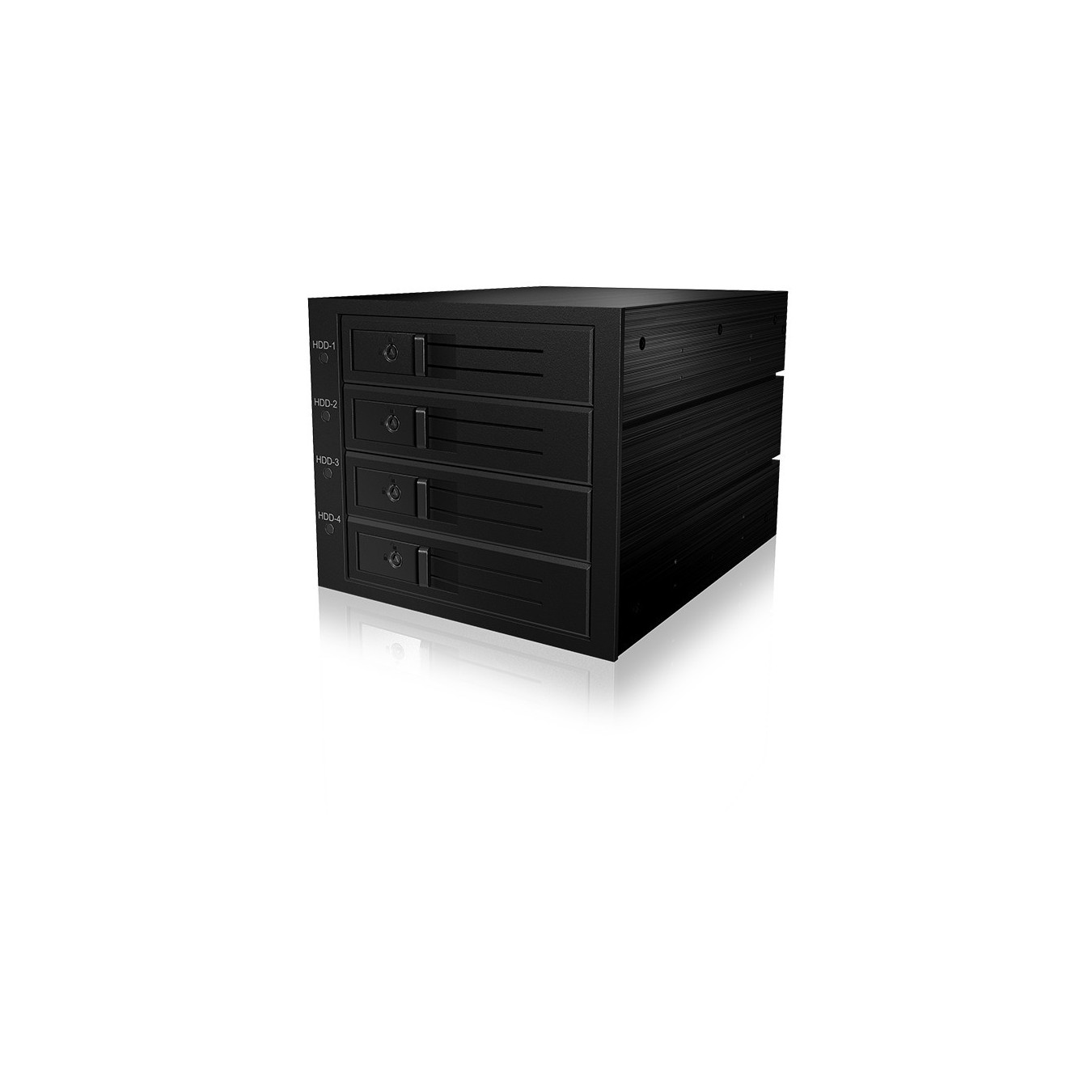 ICY BOX Backplane for 4x HDD in 3x 5.25\" Bays with Lock and Fan — Buy in Cyprus with Fast Delivery