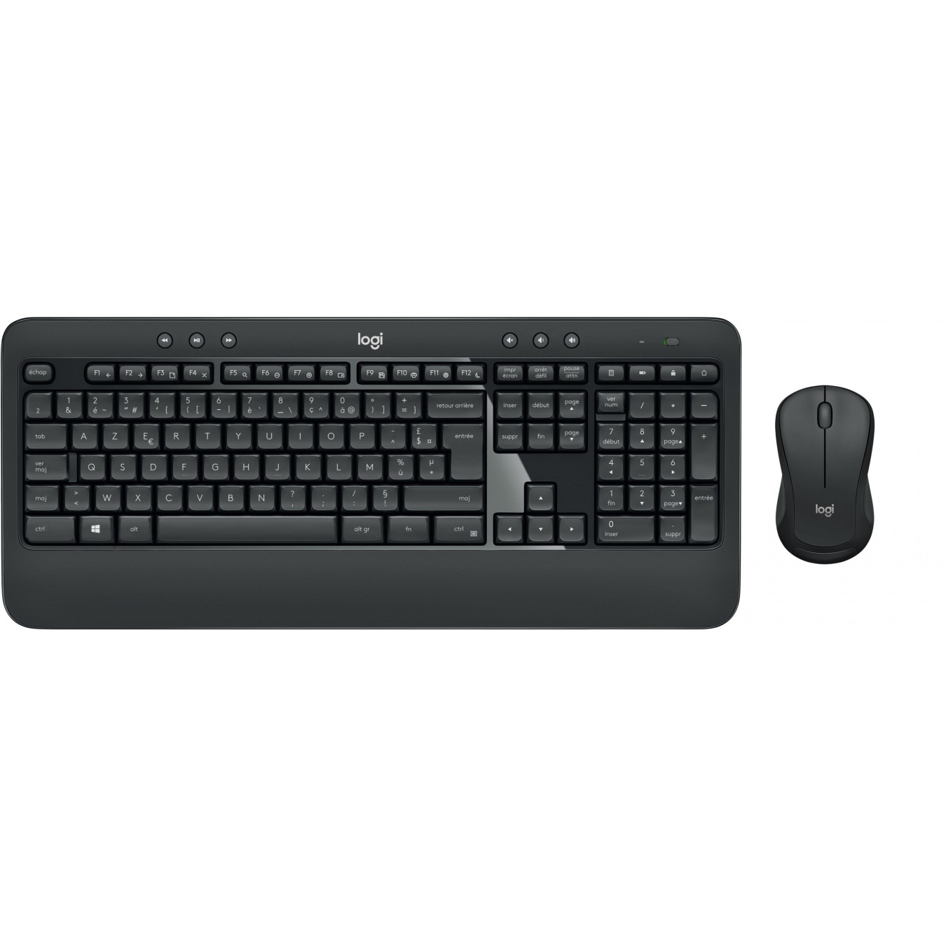 Logitech MK540 - MK540 - RF Wireless AZERTY Belgium Black/White — Buy in Cyprus with Fast Delivery