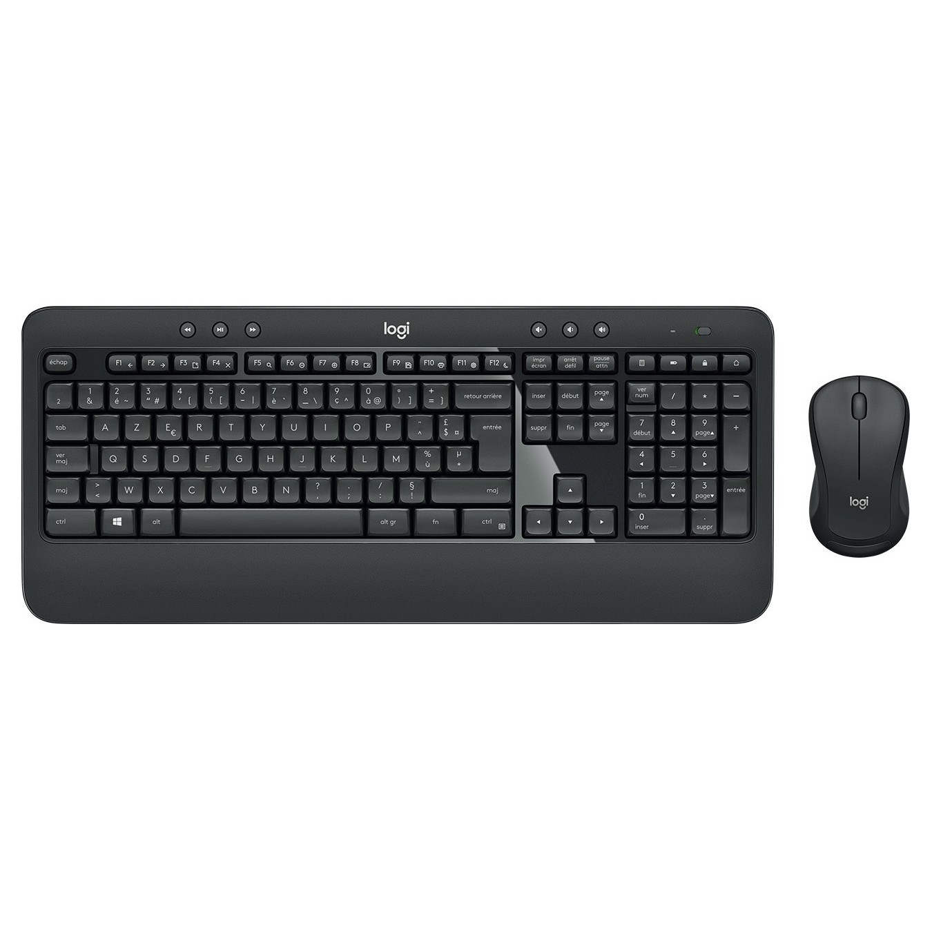 Logitech MK540 - MK540 - RF Wireless AZERTY Belgium Black/White — Buy in Cyprus with Fast Delivery