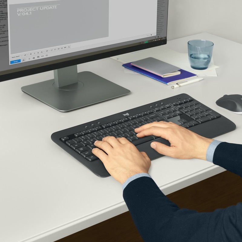 Buy Logitech MK540 - MK540 - RF Wireless AZERTY Belgium Black/White in Cyprus, Nicosia, Limassol, Larnaka, Pafos