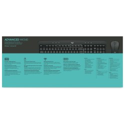 Buy Logitech MK540 - MK540 - RF Wireless AZERTY Belgium Black/White in Cyprus, Nicosia, Limassol, Larnaka, Pafos