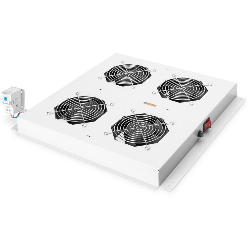 Buy DIGITUS Roof Fan Unit Unique Dynamic 4 Fans - Grey in Cyprus, Nicosia, Limassol, Larnaka, Pafos