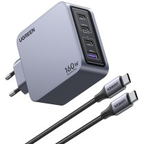 UGREEN Nexode Pro 160W GaN Charger with USB-C Cable - Characteristics — Buy in Cyprus with Fast Delivery
