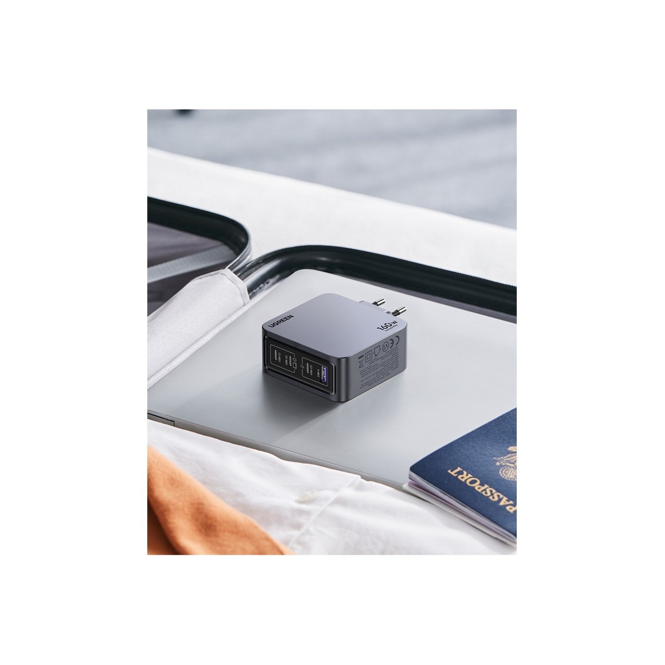 UGREEN Nexode Pro 160W GaN Charger with USB-C Cable - Characteristics — Buy in Cyprus with Fast Delivery